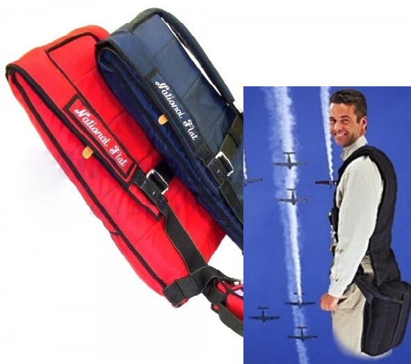 Seat and Back Parachutes